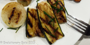 Grilled Onions and Zucchini