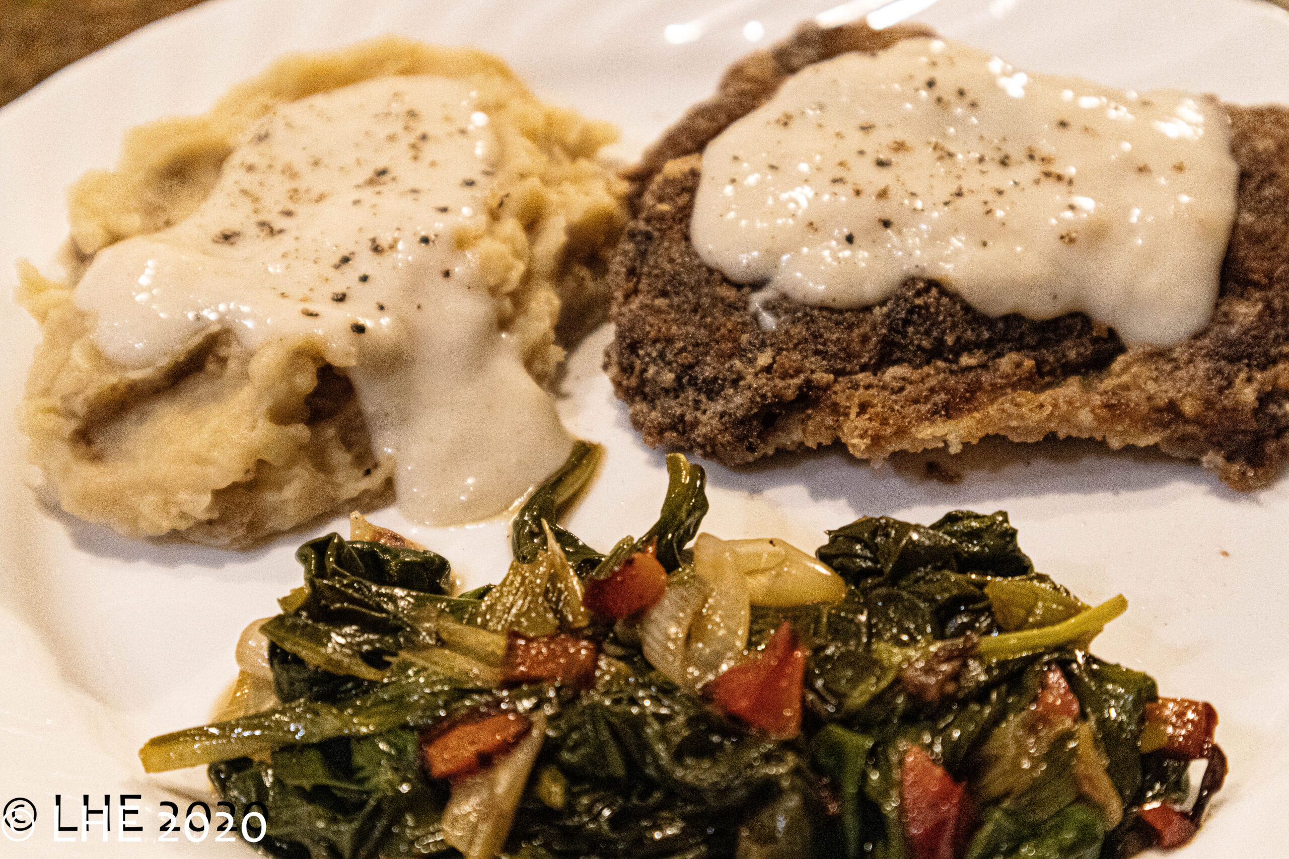 Gluten-Free Chicken Fried Steak with Country Gravy